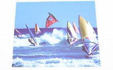 Салфетка для очков микрофибра 17*15  No:42