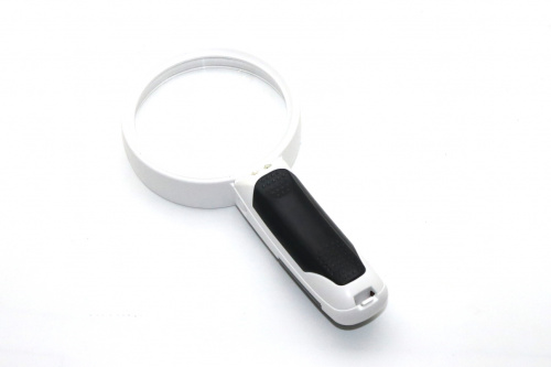 Лупа 77390B крат на ручке со светодиодной подсветкой фото 2