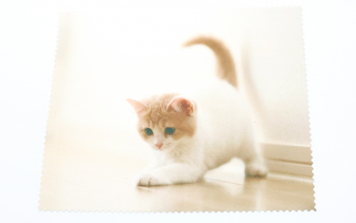 Салфетка для очков микрофибра 17*15  No:15