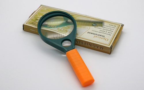 Лупа d 75mm (ракетка) фото 2 Лупа d 75mm (ракетка) фото 2