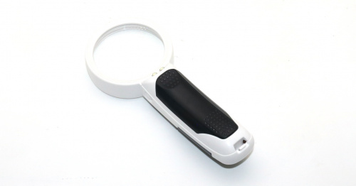 Лупа 77365B крат на ручке со светодиодной подсветкой фото 2