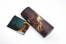 Футляр для очков с салфеткой FM-803-538-п 160*60*35