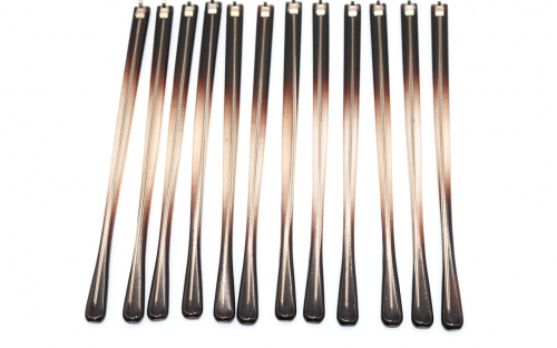 Заушники для очков коричневый уп,20шт пластмассовые 