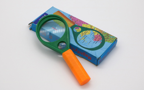 Лупа d 50mm (ракетка) фото 2 Лупа d 50mm (ракетка) фото 2