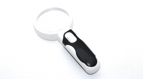 Лупа 77375B крат на ручке со светодиодной подсветкой