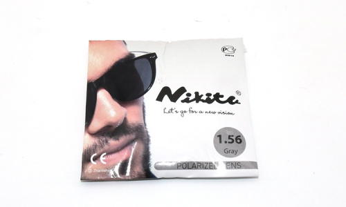  Рolarized   Nikitana 1.56 PHOTO GREY  Ø 80  (минус)